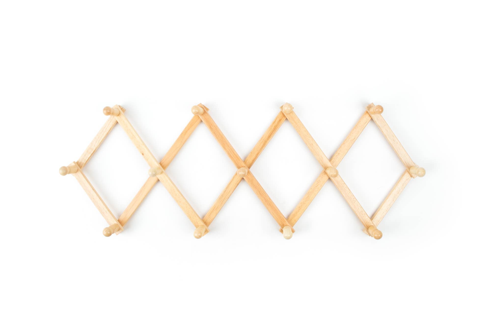 Fox Run Expanding Coffee Mug Wall Rack, 42" Fully Extended