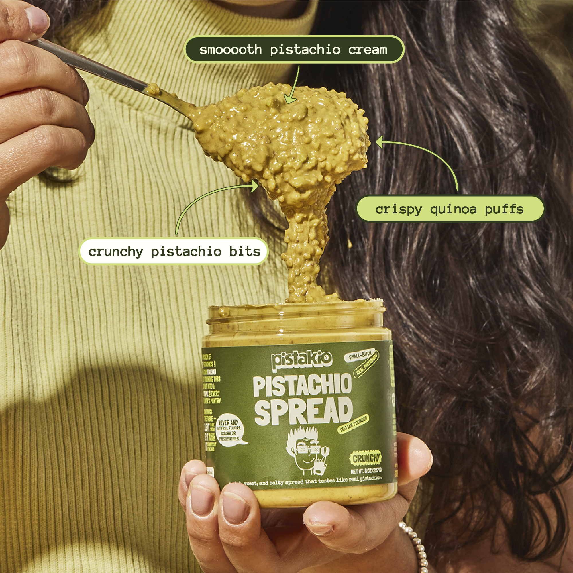Crunchy Pistachio Spread