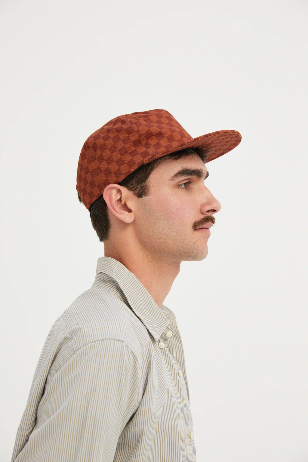 Tonal Checkerboard Field Trip Hat™: Rust Tonal - Checkerboard