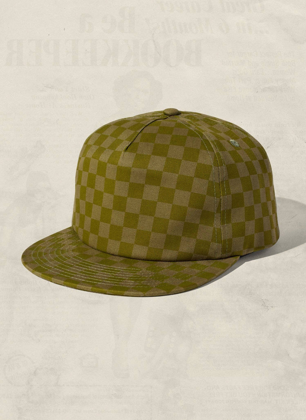 Tonal Checkerboard Field Trip Hat™: Rust Tonal - Checkerboard