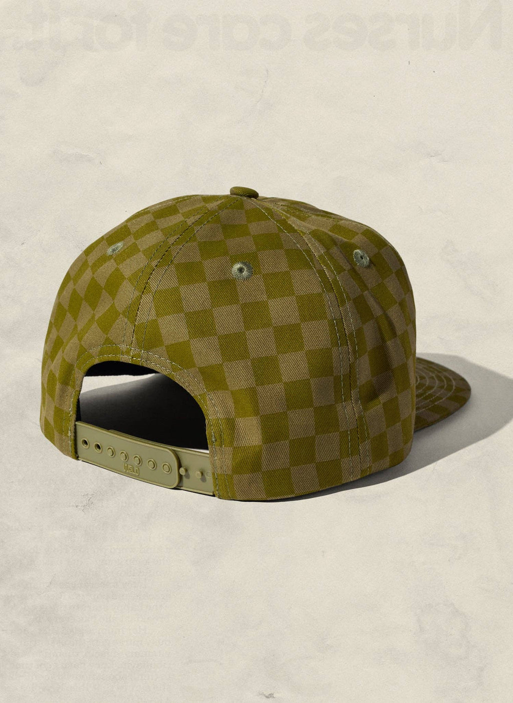 Tonal Checkerboard Field Trip Hat™: Rust Tonal - Checkerboard