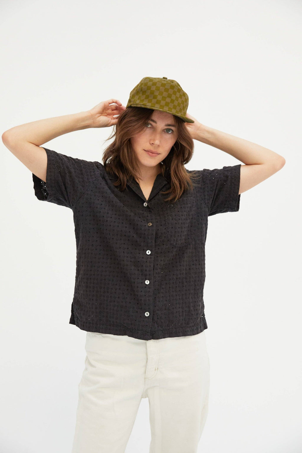 Tonal Checkerboard Field Trip Hat™: Rust Tonal - Checkerboard