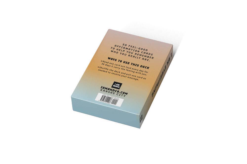 I AM Everything Affirmation Card Deck