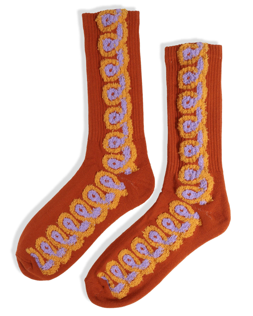 Umber Loopy Socks