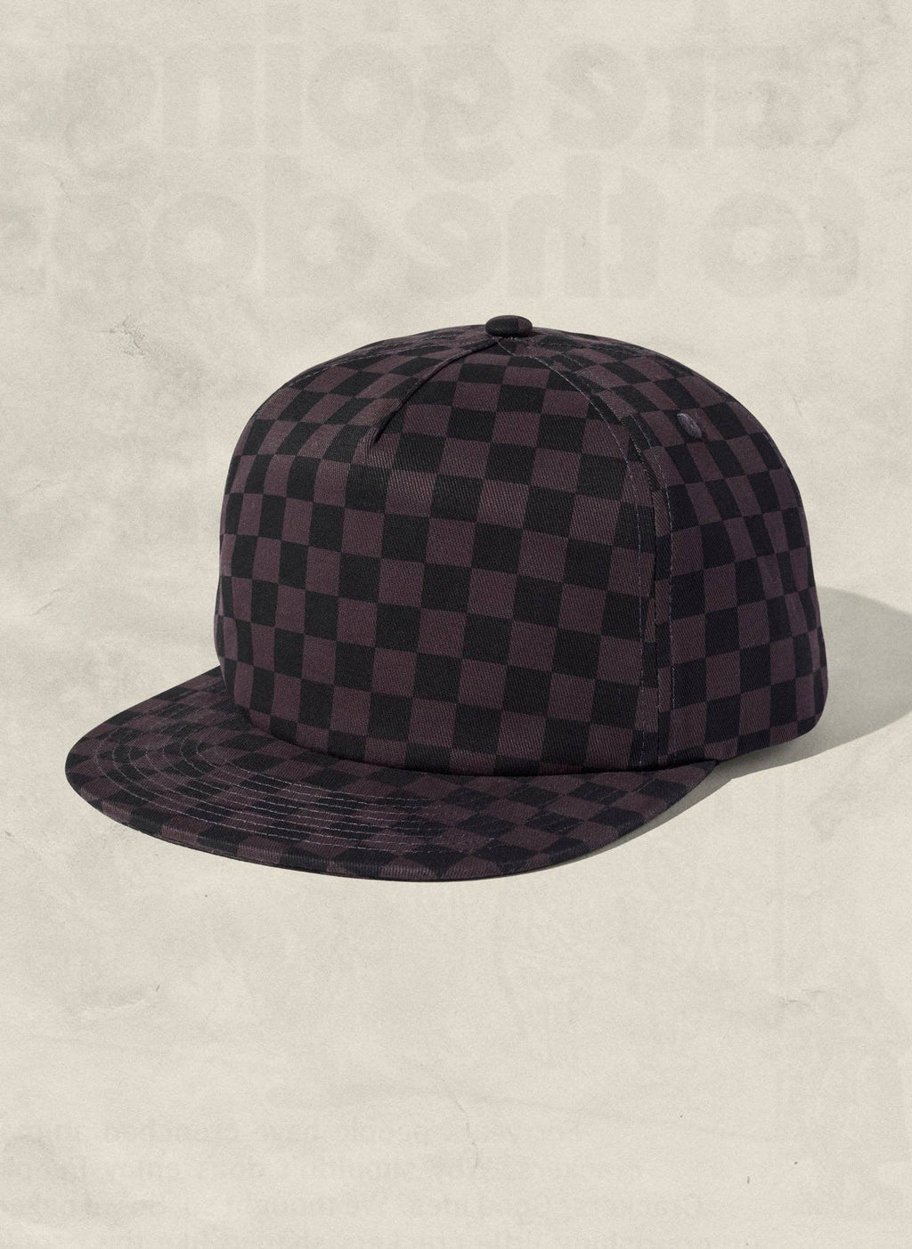 Tonal Checkerboard Field Trip Hat™: Rust Tonal - Checkerboard
