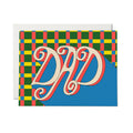 Plaid Dad greeting card: Single