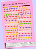 Nail Art Stickers - TEENY FRUITS