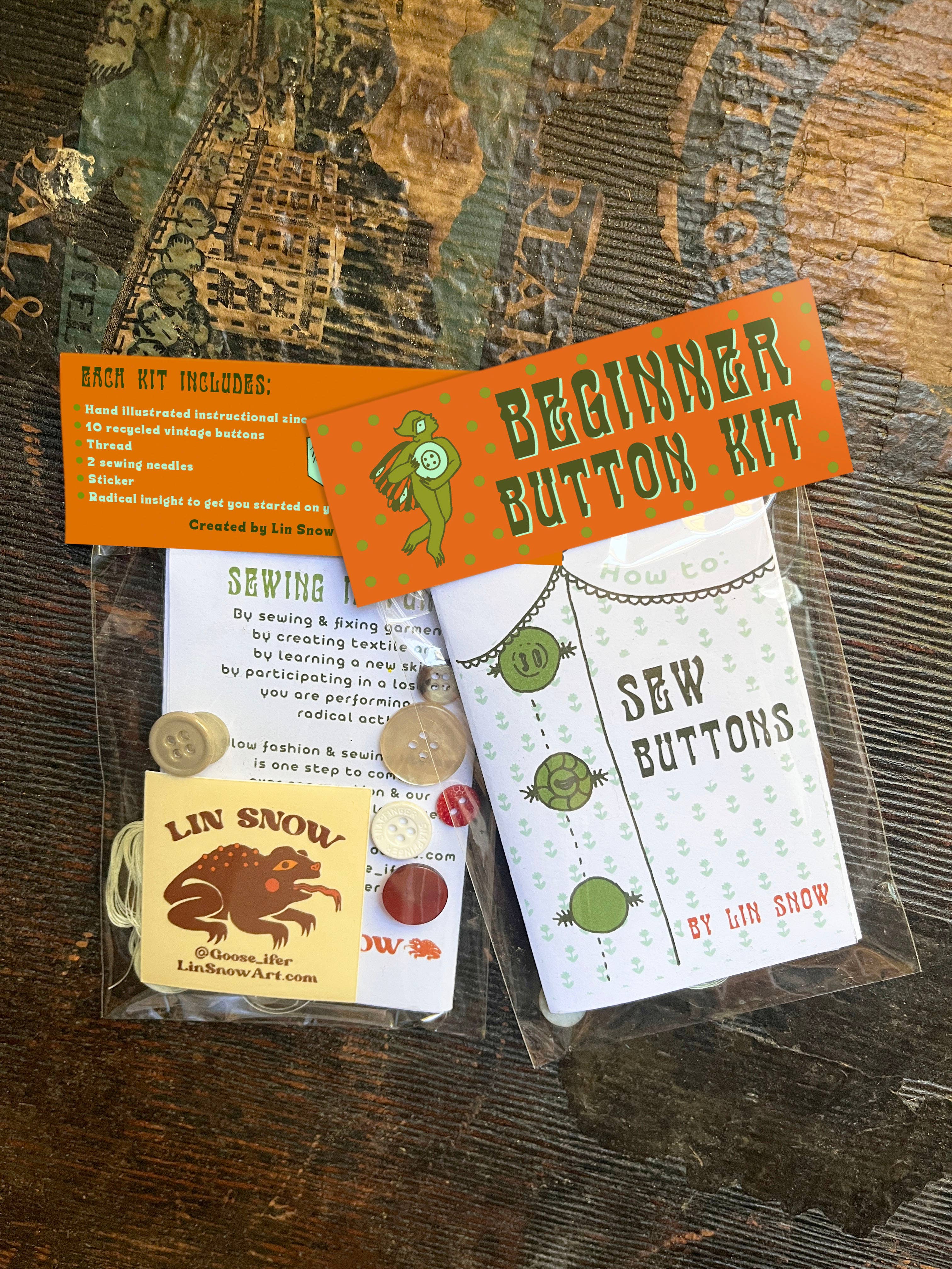 Button Sewing Kit