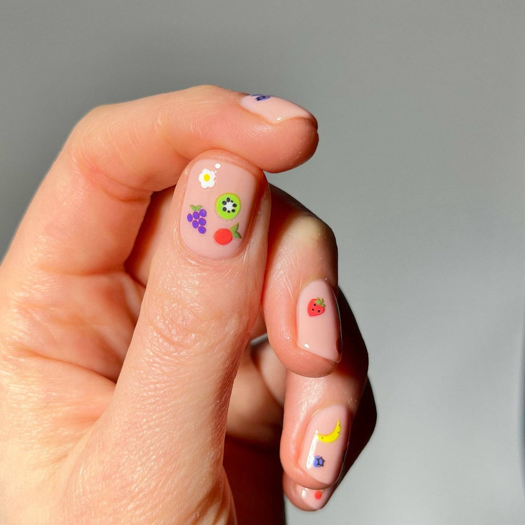Nail Art Stickers - TEENY FRUITS